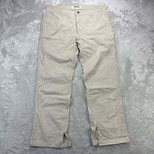 Mountain Khakis Pants Mens 34x30 Beige Canvas Workwear Relaxed Camping Outdoor